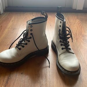 White doc martens